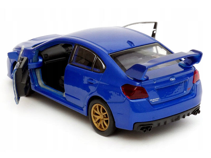 Welly Subaru Impreza WRX STI 1:34 modré
